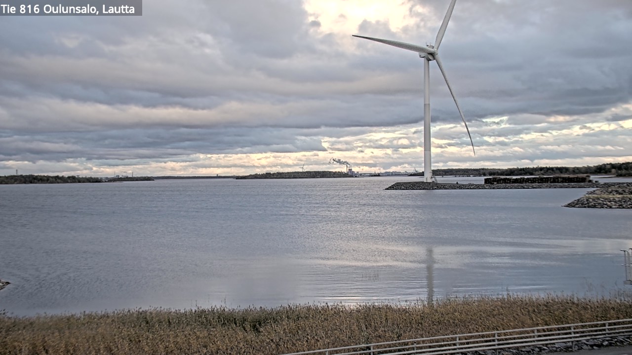 Weather Camera Image Väg 816 Uleåsalo, Oulu, Pohjois-Pohjanmaa
