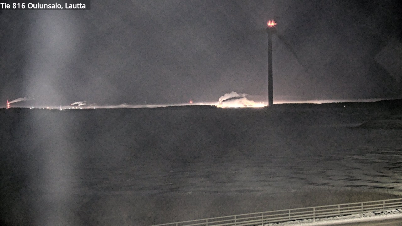 Weather Camera Image Road 816 Oulunsalo, Oulu, Pohjois-Pohjanmaa