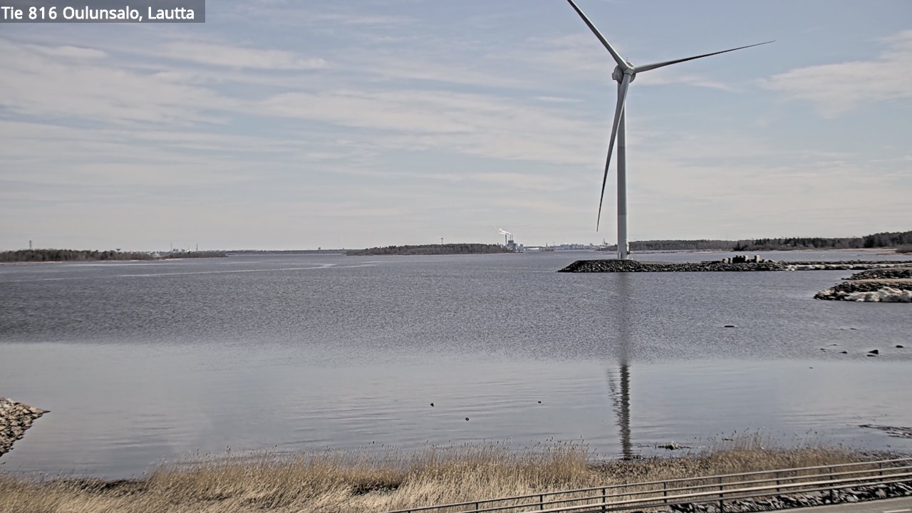 Kelikamerat Kuva Tie 816 Oulunsalo, lauttaranta, Oulu, Pohjois-Pohjanmaa
