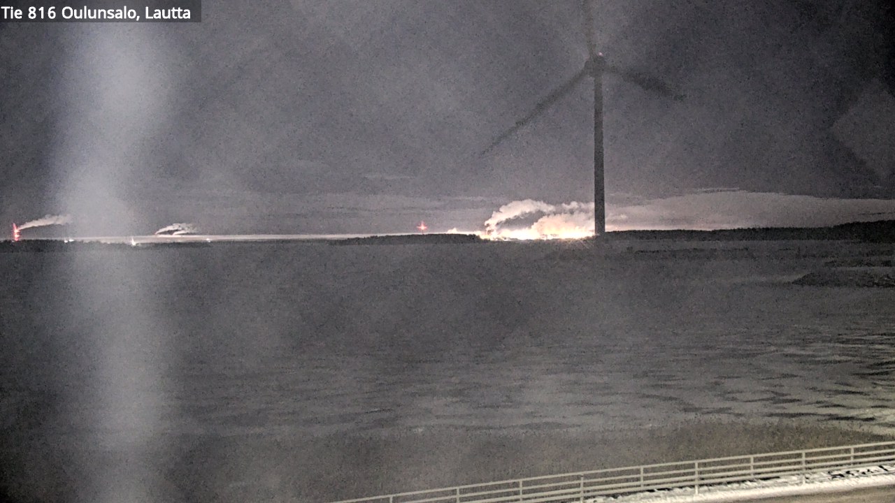 Weather Camera Image Road 816 Oulunsalo, Oulu, Pohjois-Pohjanmaa