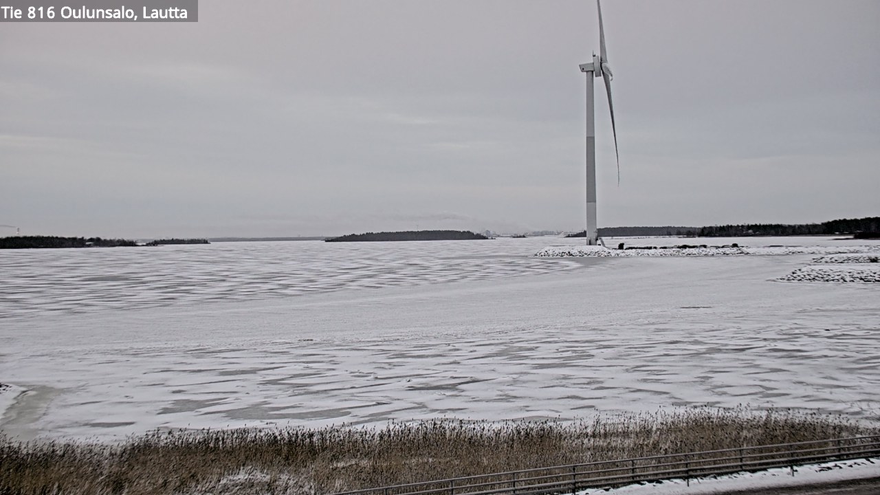 Weather Camera Image Road 816 Oulunsalo, Oulu, Pohjois-Pohjanmaa