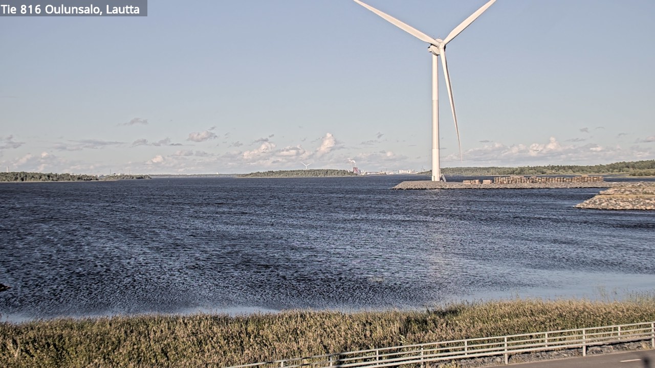 Kelikamerat Kuva Tie 816 Oulunsalo, lauttaranta, Oulu, Pohjois-Pohjanmaa
