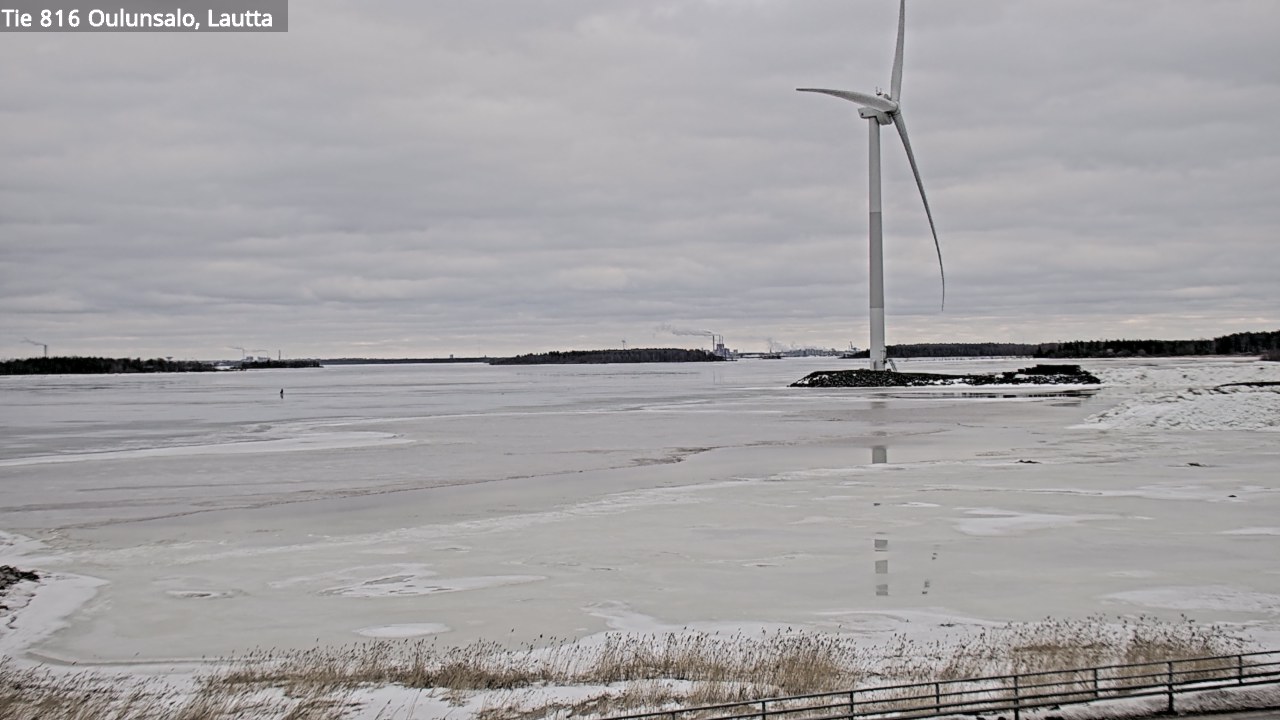 Weather Camera Image Road 816 Oulunsalo, Oulu, Pohjois-Pohjanmaa