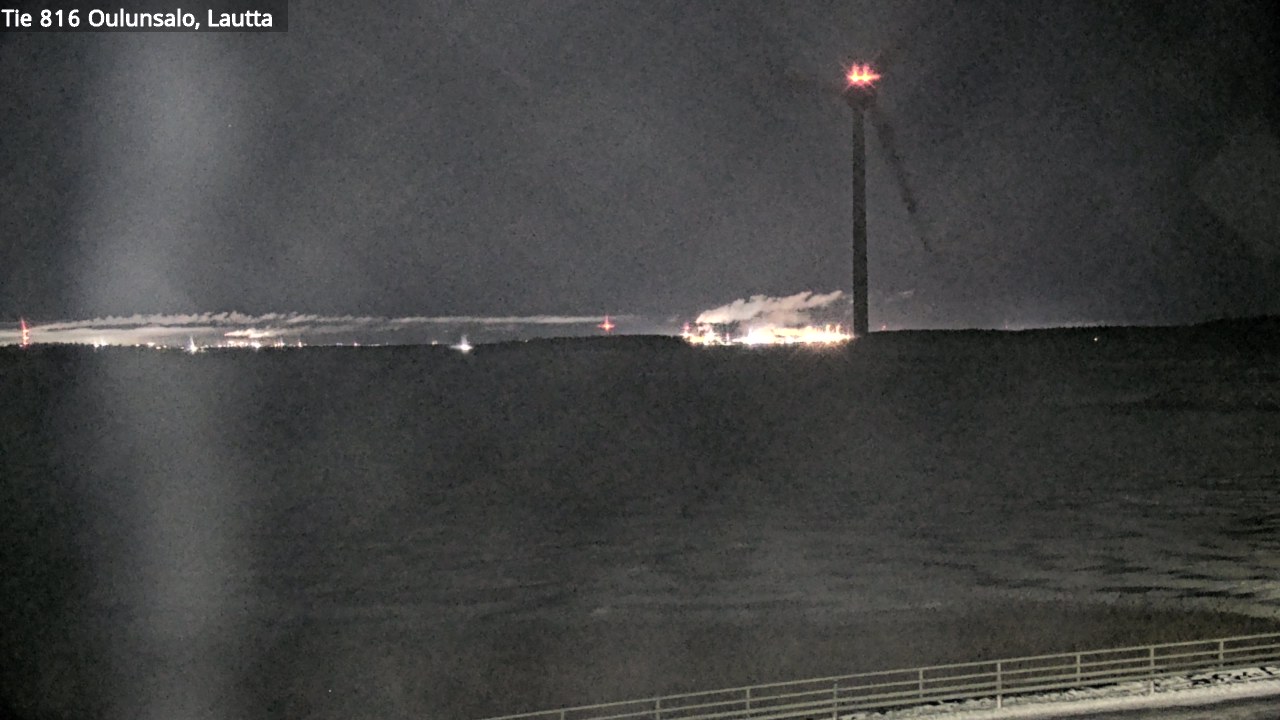 Weather Camera Image Road 816 Oulunsalo, Oulu, Pohjois-Pohjanmaa