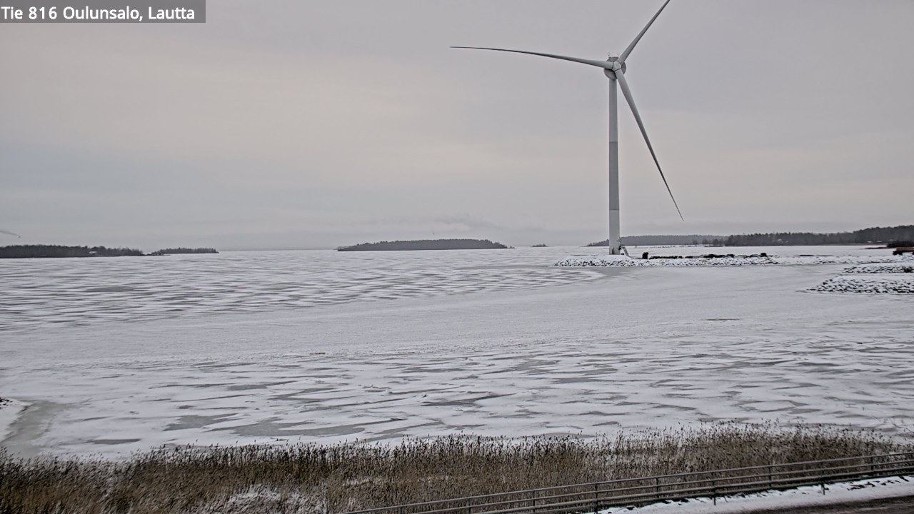 Weather Camera Image Road 816 Oulunsalo, Oulu, Pohjois-Pohjanmaa
