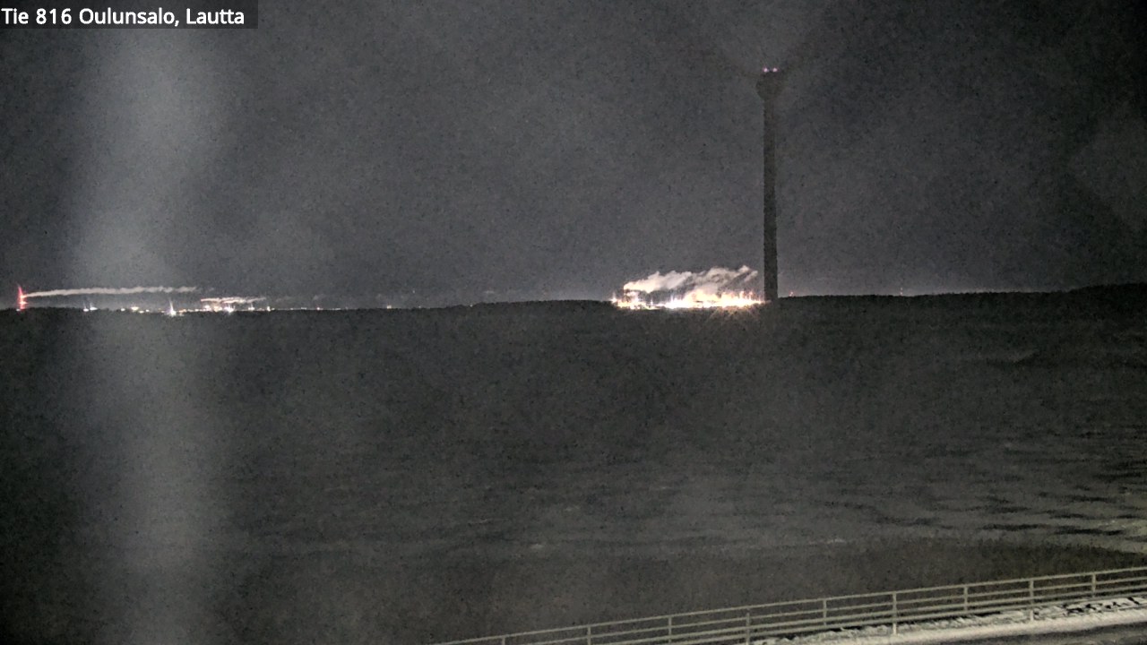 Weather Camera Image Road 816 Oulunsalo, Oulu, Pohjois-Pohjanmaa