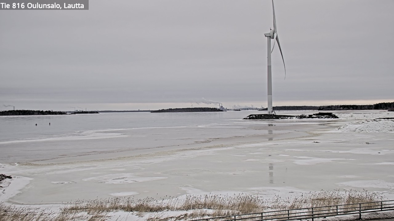 Weather Camera Image Road 816 Oulunsalo, Oulu, Pohjois-Pohjanmaa