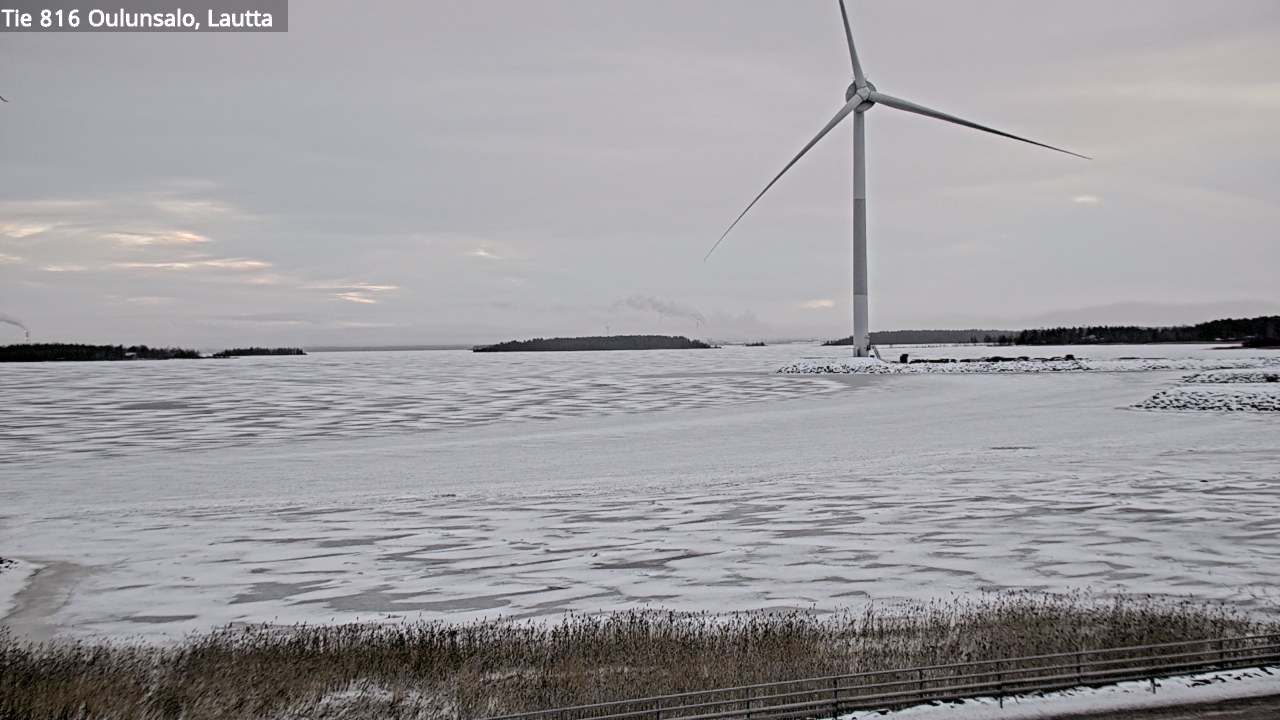 Weather Camera Image Road 816 Oulunsalo, Oulu, Pohjois-Pohjanmaa