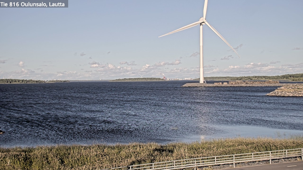 Kelikamerat Kuva Tie 816 Oulunsalo, lauttaranta, Oulu, Pohjois-Pohjanmaa