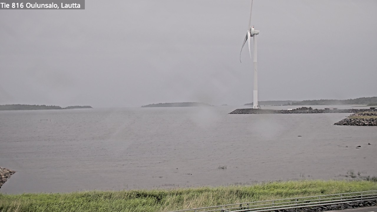 Kelikamerat Kuva Tie 816 Oulunsalo, lauttaranta, Oulu, Pohjois-Pohjanmaa