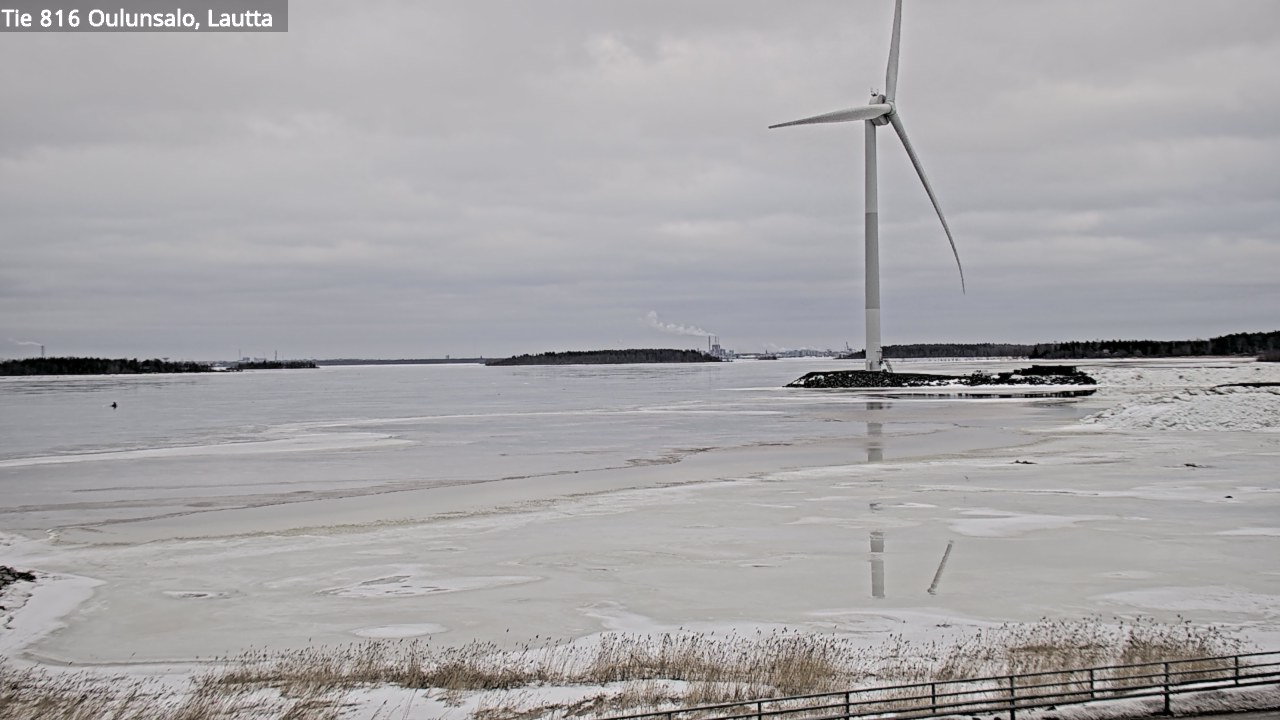 Weather Camera Image Road 816 Oulunsalo, Oulu, Pohjois-Pohjanmaa