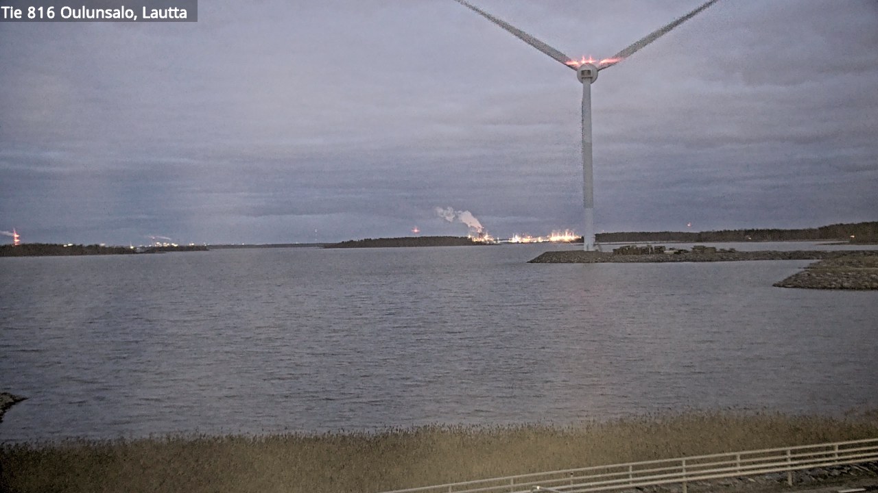 Kelikamerat Kuva Tie 816 Oulunsalo, lauttaranta, Oulu, Pohjois-Pohjanmaa