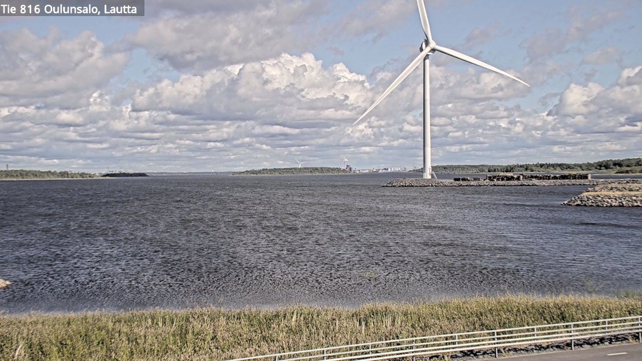 Kelikamerat Kuva Tie 816 Oulunsalo, lauttaranta, Oulu, Pohjois-Pohjanmaa