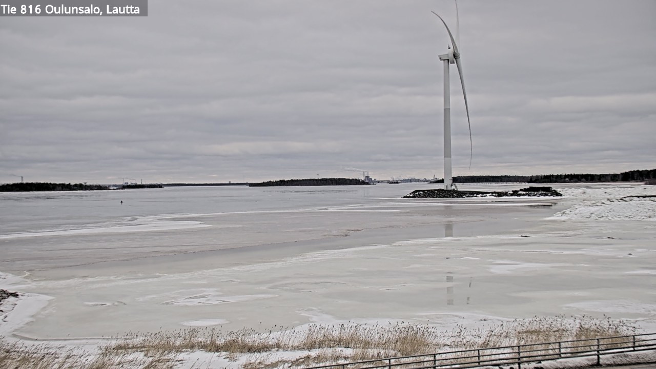 Weather Camera Image Road 816 Oulunsalo, Oulu, Pohjois-Pohjanmaa