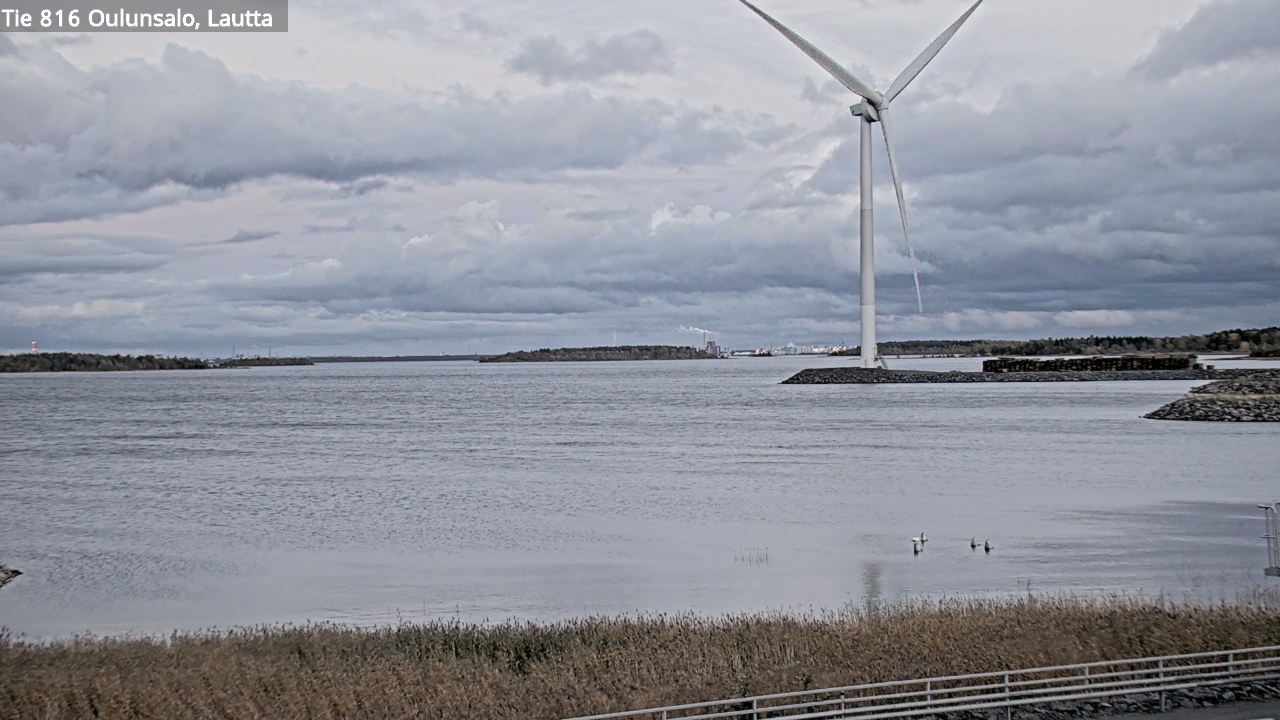 Weather Camera Image Väg 816 Uleåsalo, Oulu, Pohjois-Pohjanmaa