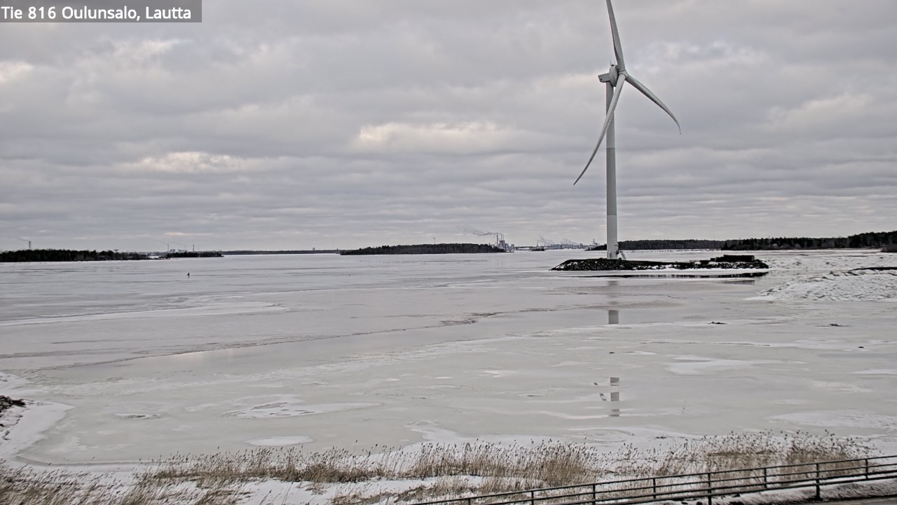 Weather Camera Image Road 816 Oulunsalo, Oulu, Pohjois-Pohjanmaa