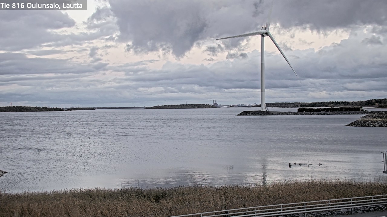 Weather Camera Image Väg 816 Uleåsalo, Oulu, Pohjois-Pohjanmaa