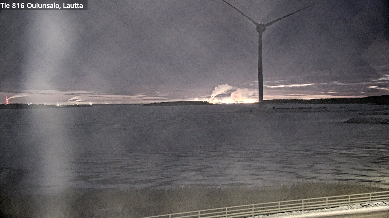 Weather Camera Image Road 816 Oulunsalo, Oulu, Pohjois-Pohjanmaa