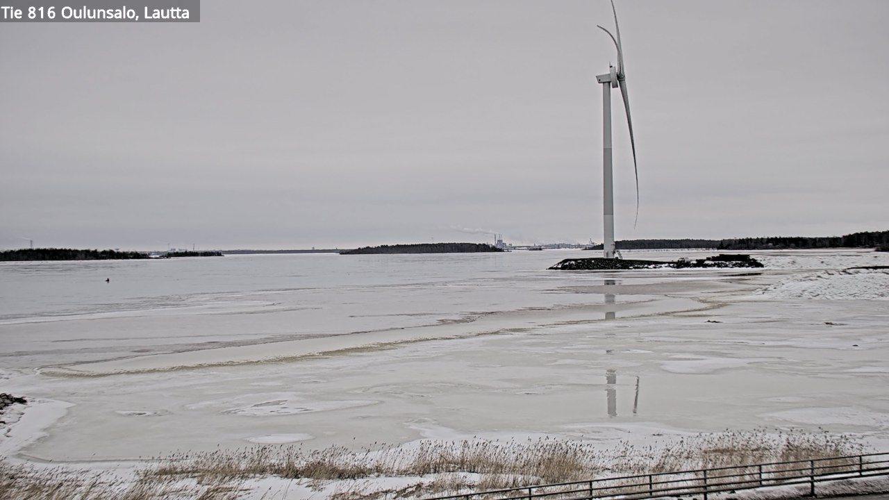 Weather Camera Image Road 816 Oulunsalo, Oulu, Pohjois-Pohjanmaa