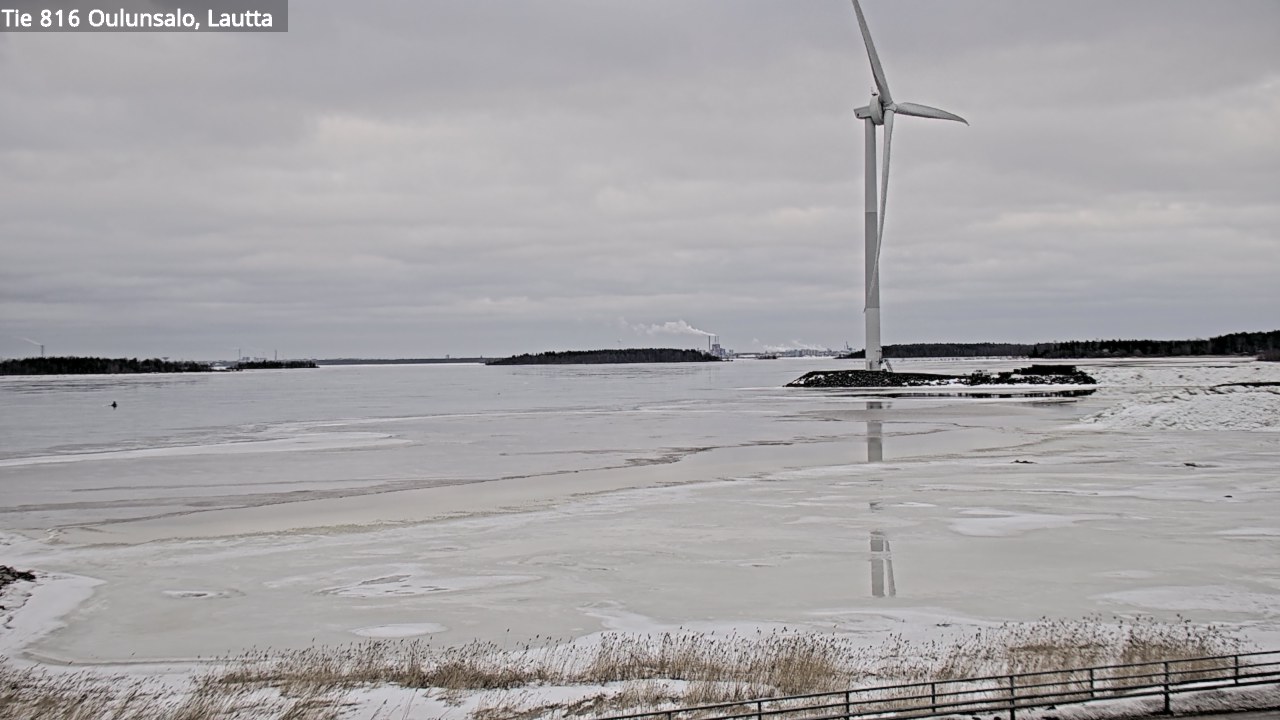Weather Camera Image Road 816 Oulunsalo, Oulu, Pohjois-Pohjanmaa