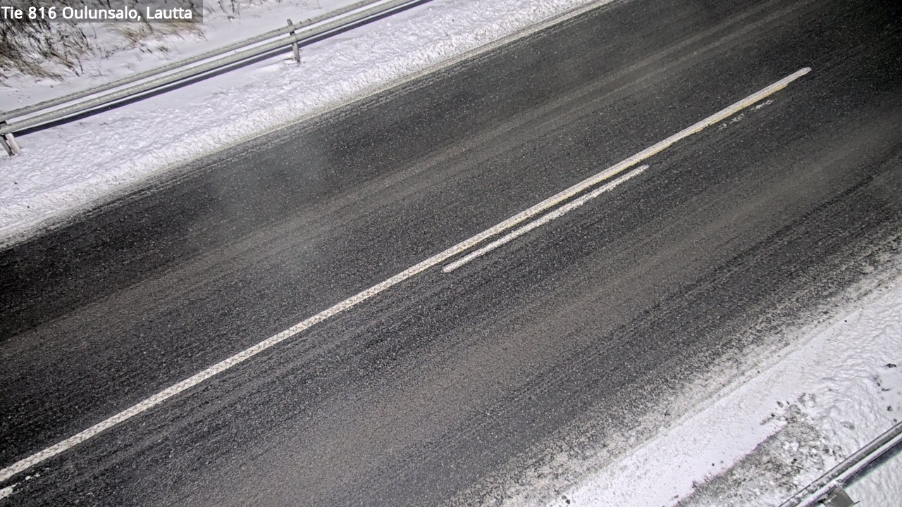 Weather Camera Image Väg 816 Uleåsalo, Oulu, Pohjois-Pohjanmaa
