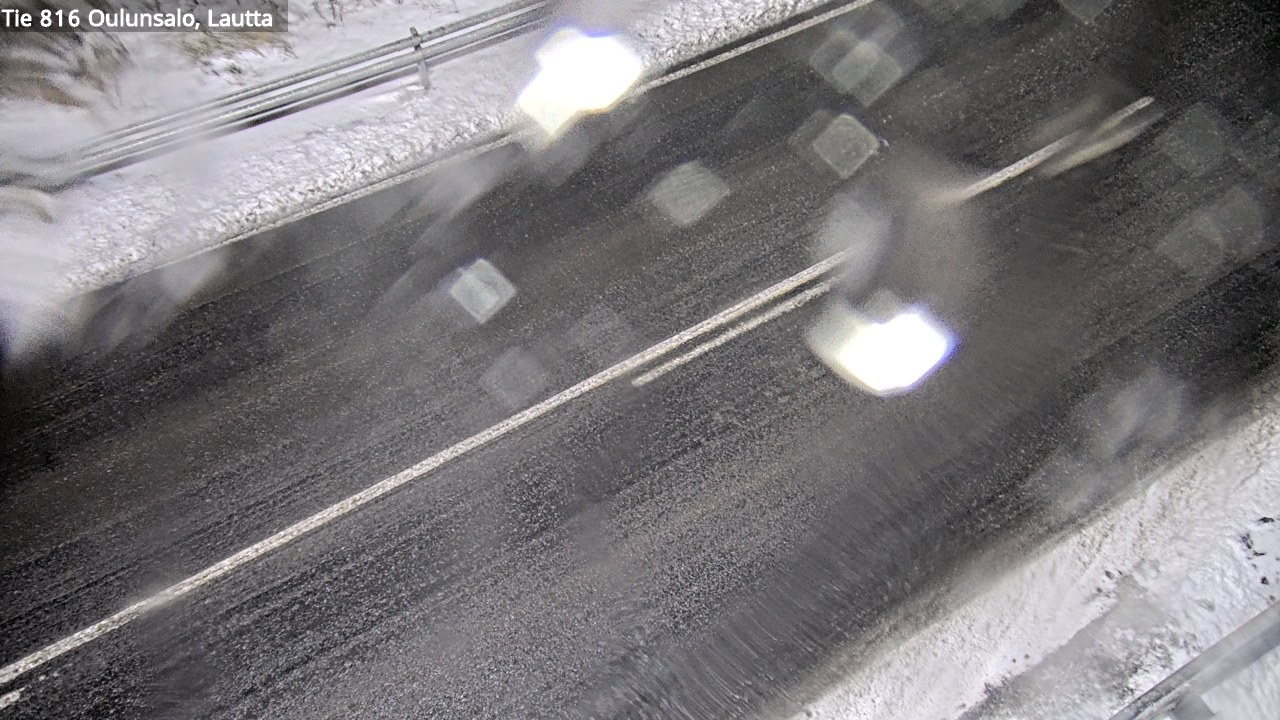 Weather Camera Image Väg 816 Uleåsalo, Oulu, Pohjois-Pohjanmaa