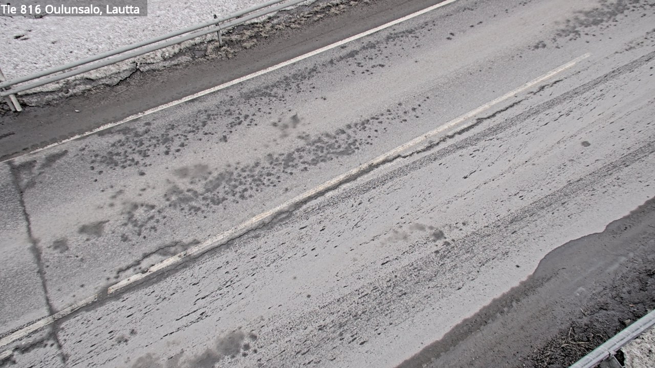 Weather Camera Image Väg 816 Uleåsalo, Oulu, Pohjois-Pohjanmaa
