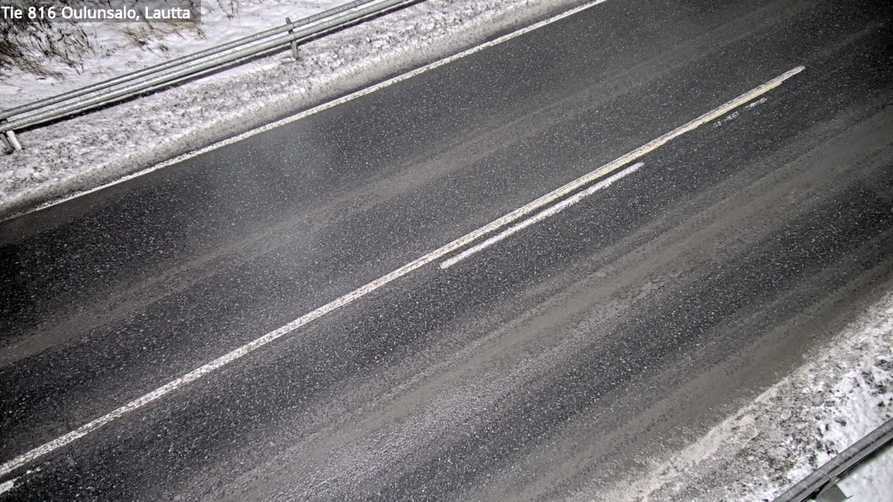 Weather Camera Image Väg 816 Uleåsalo, Oulu, Pohjois-Pohjanmaa