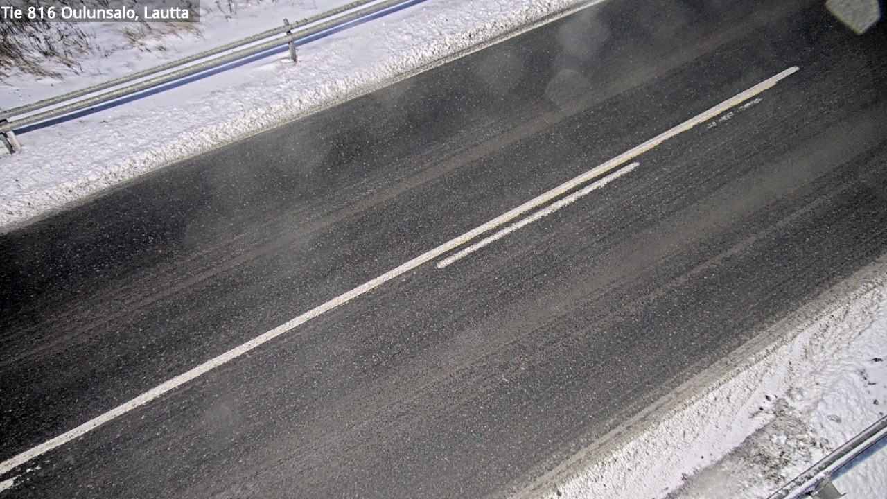 Weather Camera Image Väg 816 Uleåsalo, Oulu, Pohjois-Pohjanmaa