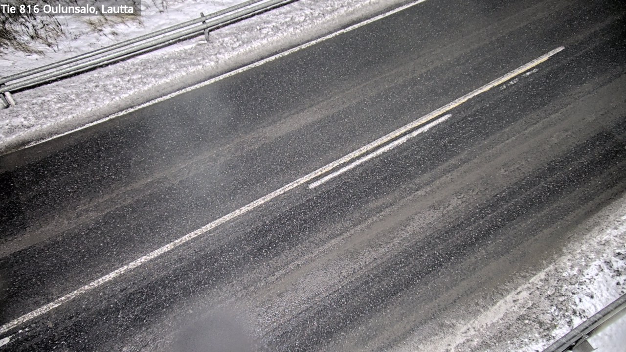 Weather Camera Image Väg 816 Uleåsalo, Oulu, Pohjois-Pohjanmaa