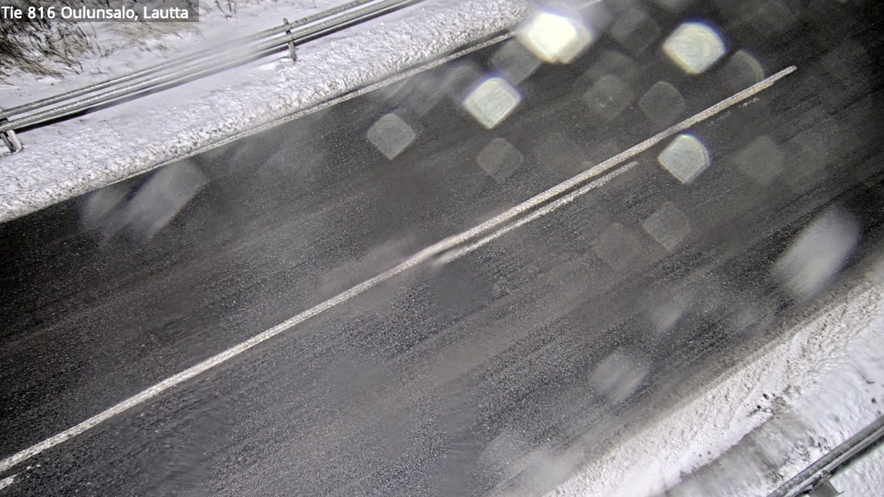 Weather Camera Image Väg 816 Uleåsalo, Oulu, Pohjois-Pohjanmaa