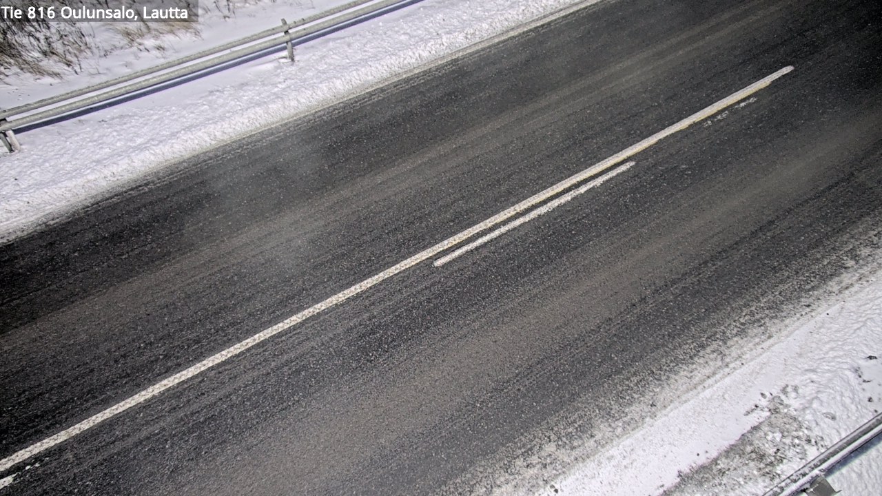 Weather Camera Image Väg 816 Uleåsalo, Oulu, Pohjois-Pohjanmaa