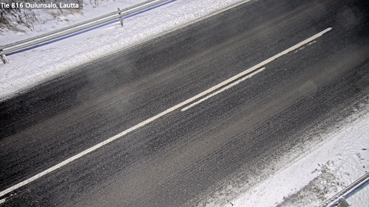 Weather Camera Image Väg 816 Uleåsalo, Oulu, Pohjois-Pohjanmaa