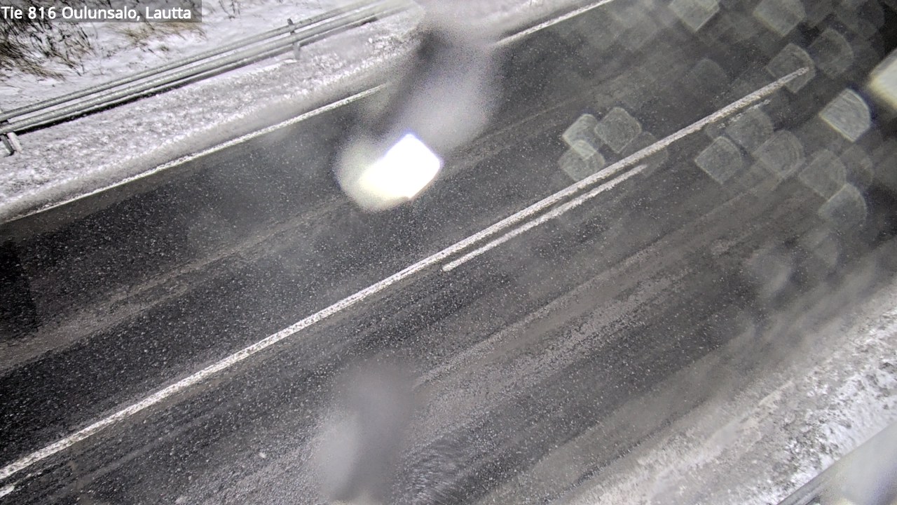 Weather Camera Image Väg 816 Uleåsalo, Oulu, Pohjois-Pohjanmaa