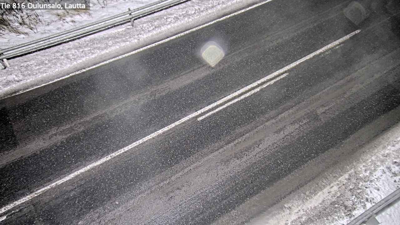 Weather Camera Image Väg 816 Uleåsalo, Oulu, Pohjois-Pohjanmaa