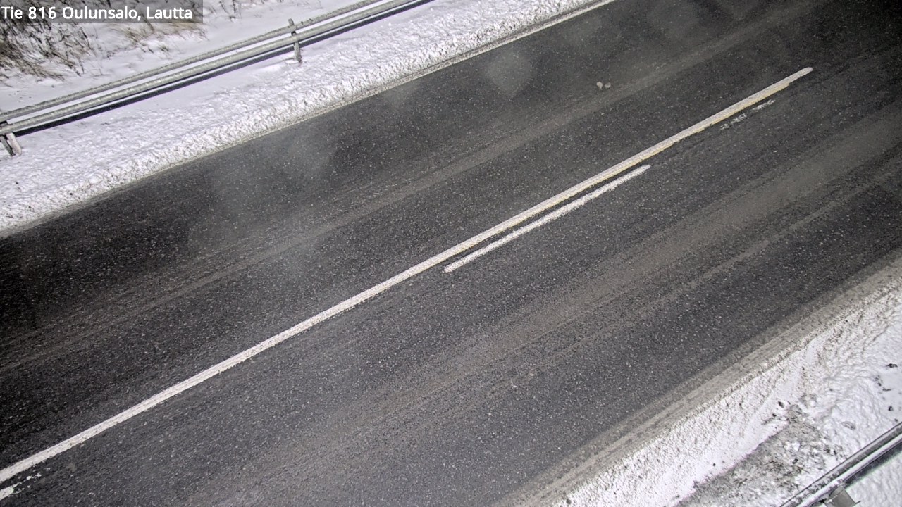 Weather Camera Image Väg 816 Uleåsalo, Oulu, Pohjois-Pohjanmaa