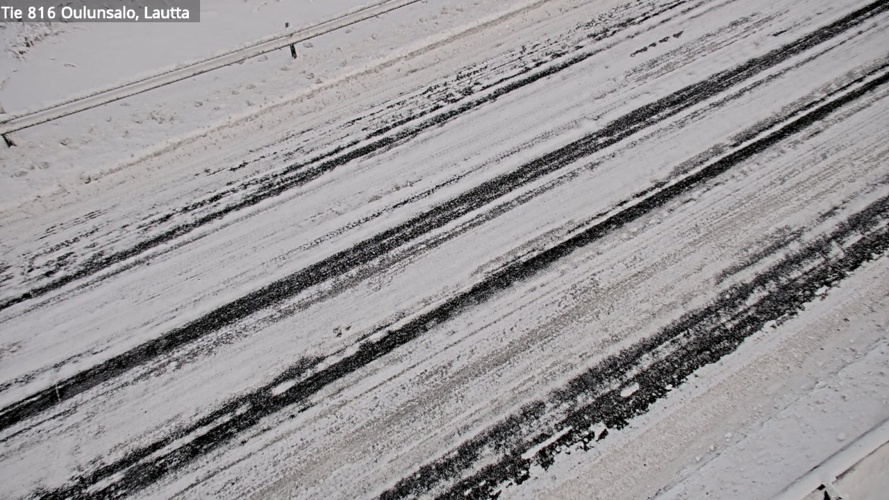 Weather Camera Image Road 816 Oulunsalo, Oulu, Pohjois-Pohjanmaa