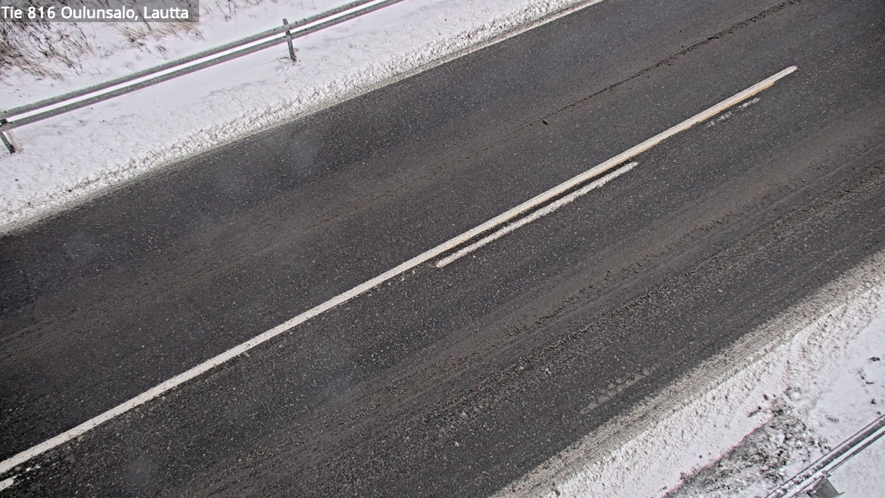 Weather Camera Image Väg 816 Uleåsalo, Oulu, Pohjois-Pohjanmaa