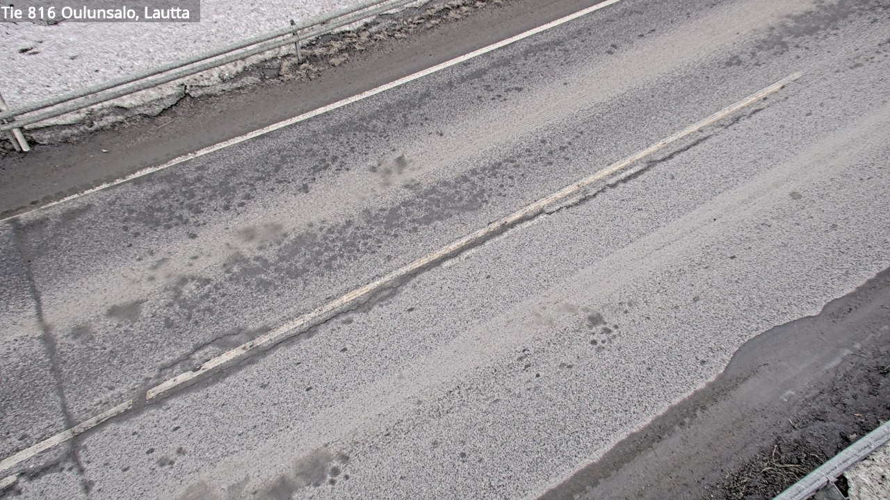 Weather Camera Image Väg 816 Uleåsalo, Oulu, Pohjois-Pohjanmaa