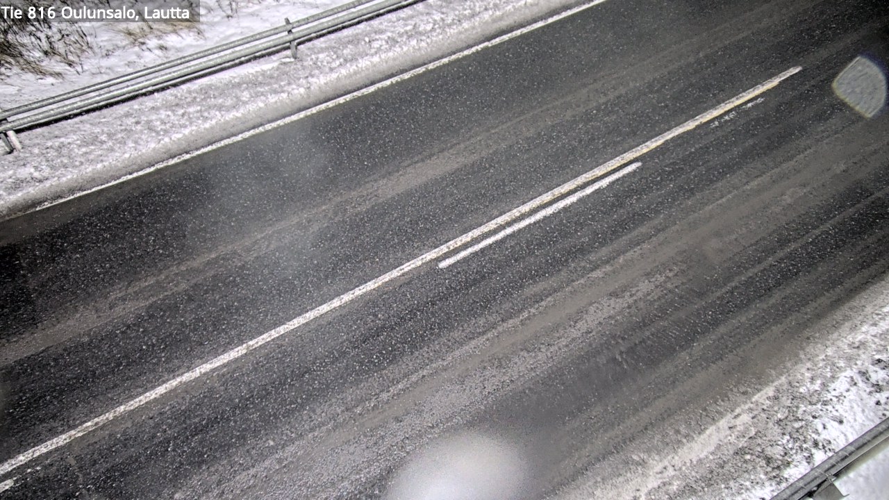 Weather Camera Image Väg 816 Uleåsalo, Oulu, Pohjois-Pohjanmaa