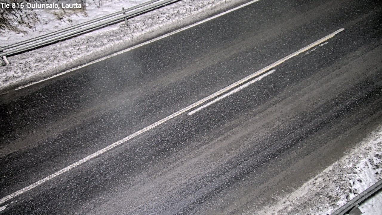 Weather Camera Image Väg 816 Uleåsalo, Oulu, Pohjois-Pohjanmaa
