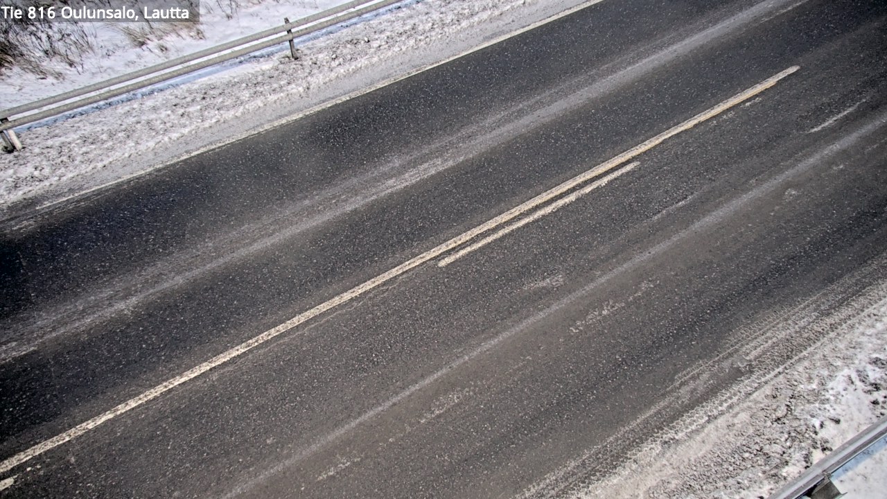 Weather Camera Image Väg 816 Uleåsalo, Oulu, Pohjois-Pohjanmaa