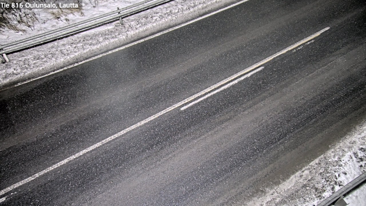 Weather Camera Image Väg 816 Uleåsalo, Oulu, Pohjois-Pohjanmaa