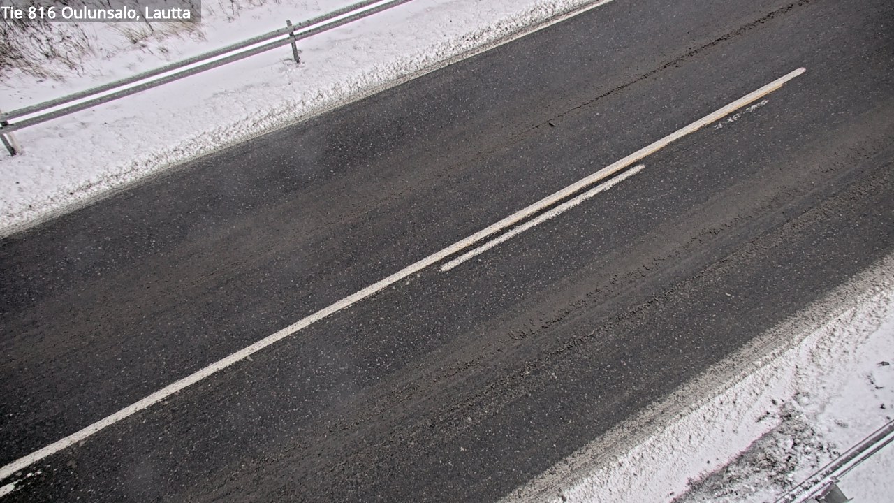 Weather Camera Image Väg 816 Uleåsalo, Oulu, Pohjois-Pohjanmaa