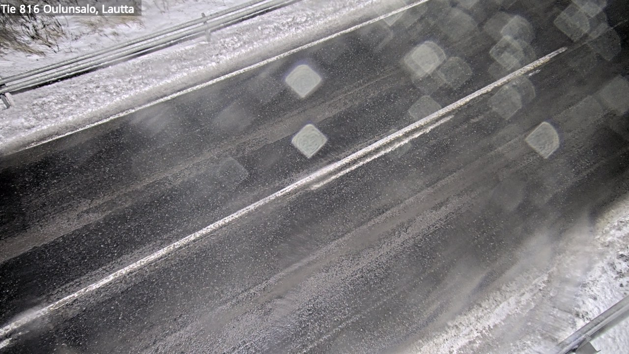 Weather Camera Image Väg 816 Uleåsalo, Oulu, Pohjois-Pohjanmaa
