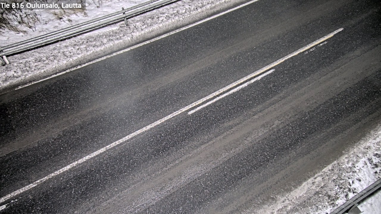 Weather Camera Image Väg 816 Uleåsalo, Oulu, Pohjois-Pohjanmaa