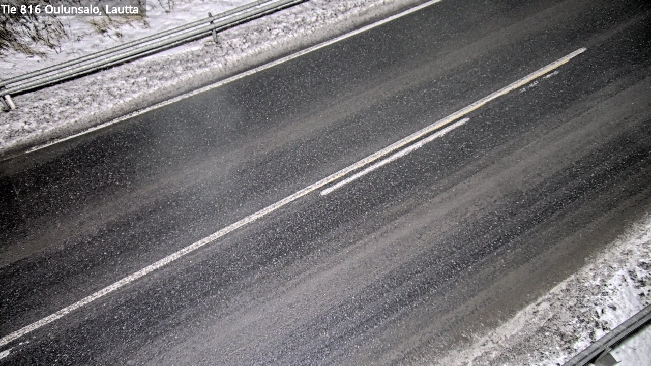 Weather Camera Image Väg 816 Uleåsalo, Oulu, Pohjois-Pohjanmaa