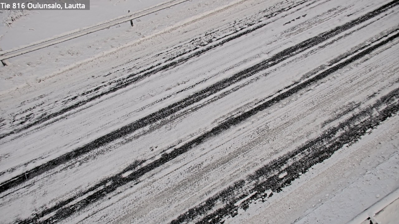 Weather Camera Image Road 816 Oulunsalo, Oulu, Pohjois-Pohjanmaa