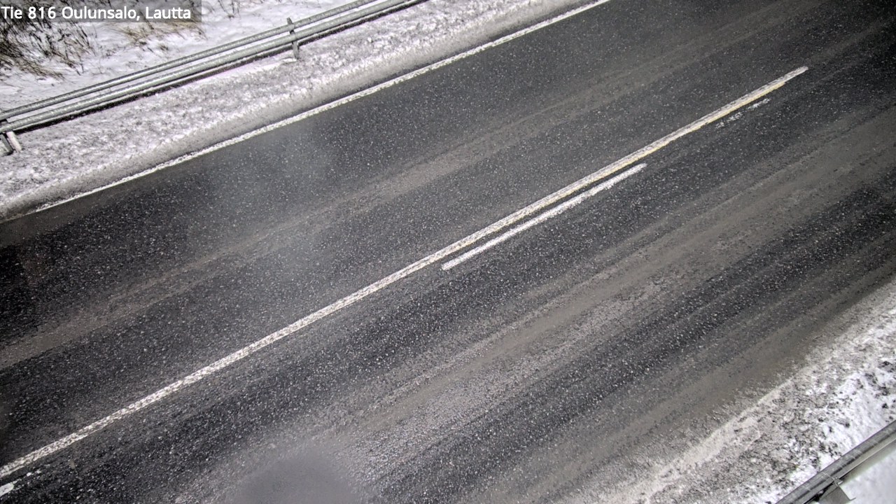 Weather Camera Image Väg 816 Uleåsalo, Oulu, Pohjois-Pohjanmaa