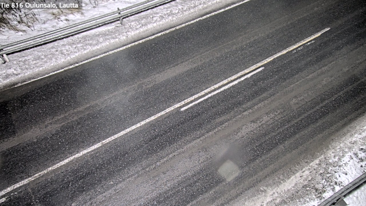 Weather Camera Image Väg 816 Uleåsalo, Oulu, Pohjois-Pohjanmaa